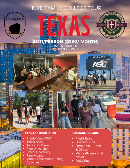 BOUEMAISPORTS FIRST FUNDRAISER FOR THE HURD FAMILY COLLEGE TOUR: TEXAS EDITION